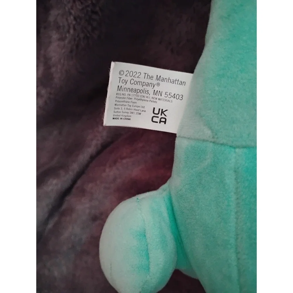 Manhattan‎ Toys Dragon Stuffed Animal Teal 2022 13